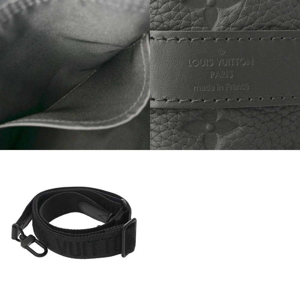 Louis Vuitton Monogram Keepall Bandouliere Noir Taurillon Leather Boston Bag - Picture 10 of 10